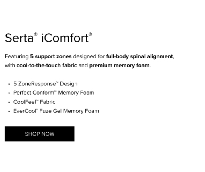 Serta iComfort